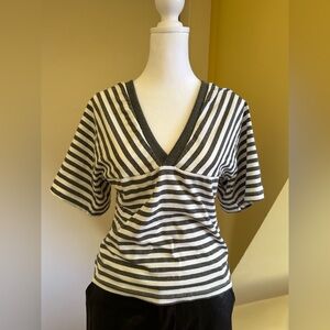 DesignbySi x Scandivv Blouse with stripes